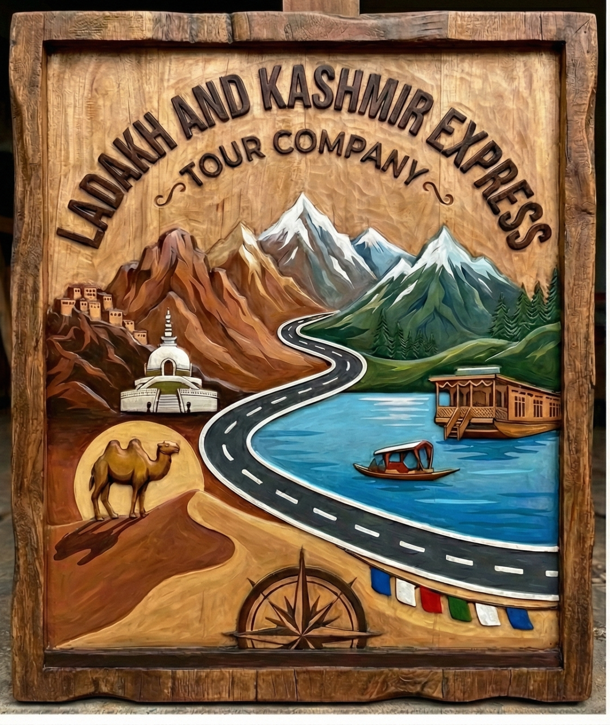 Ladakh & Kashmir Express Logo